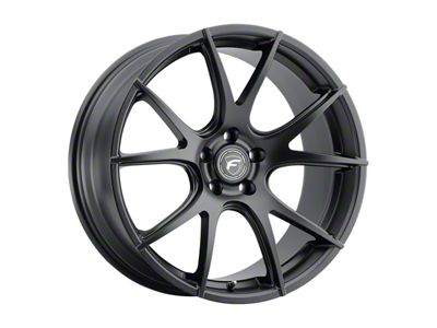 Forgestar CF5V Satin Black Wheel; Rear Only; 20x11 (15-23 Mustang GT, EcoBoost, V6)