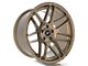 Forgestar F14 Monoblock Satin Bronze Wheel; Rear Only; 19x11 (15-23 Mustang GT, EcoBoost, V6)