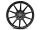Forgestar CF10 Monoblock Piano Black Wheel; Rear Only; 19x10 (2024 Mustang)
