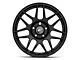 Forgestar F14 Drag Matte Black Wheel; Front Only; 17x7 (2024 Mustang GT w/o Performance Pack, EcoBoost)