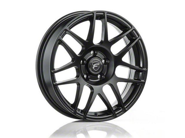Forgestar F14 Drag Satin Black Wheel; Front Only; 18x5 (2024 Mustang)
