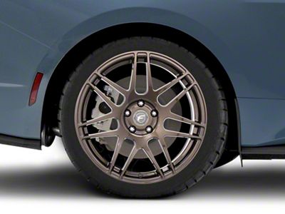 Forgestar F14 Monoblock Bronze Burst Wheel; Rear Only; 19x11; 56mm Offset (24-25 Mustang)