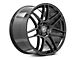Forgestar F14 Monoblock Deep Concave Piano Black Wheel; Rear Only; 20x11 (2024 Mustang)