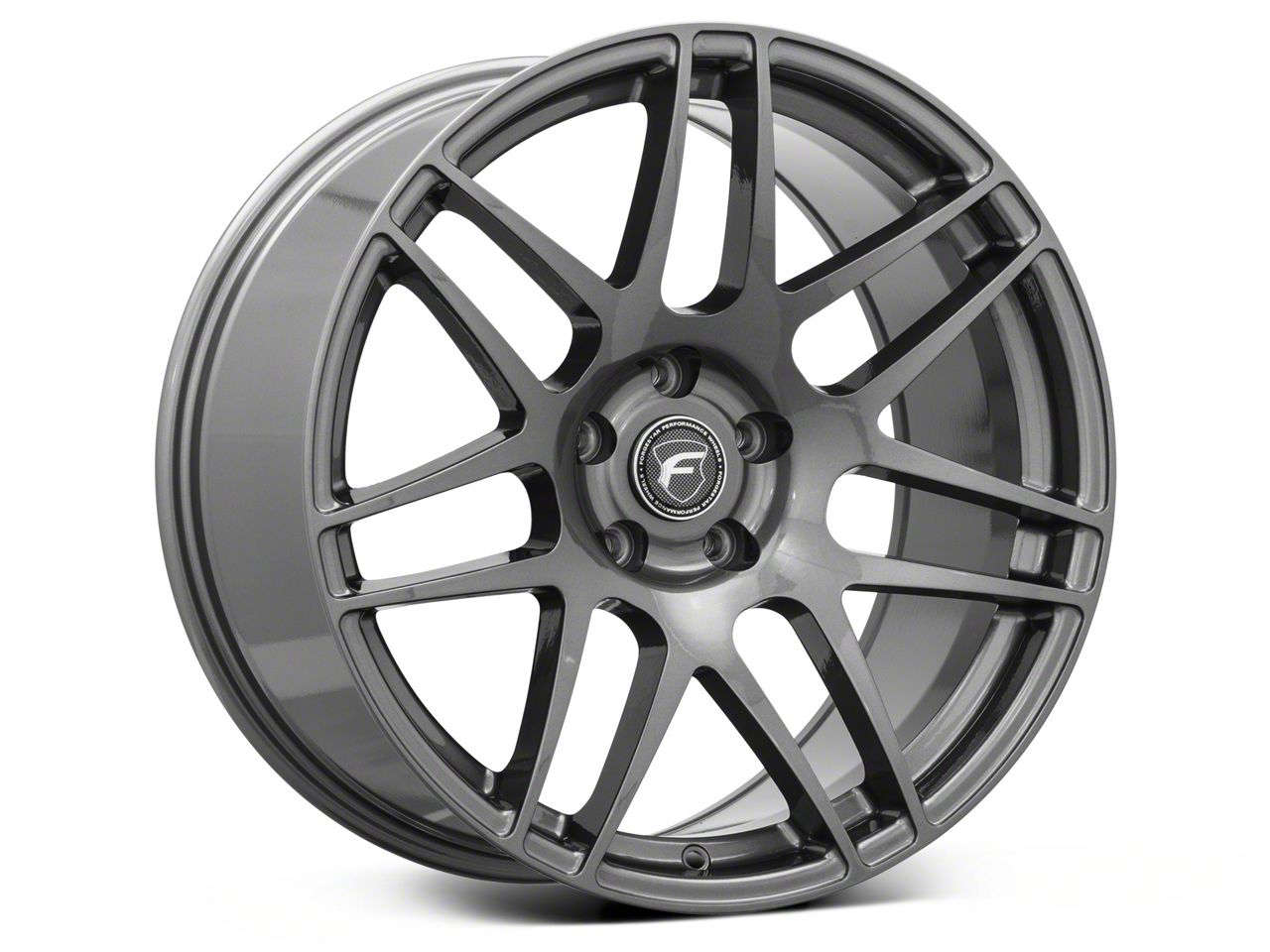Forgestar Mustang F14 Monoblock Gunmetal Wheel; Rear Only; 19x10 ...