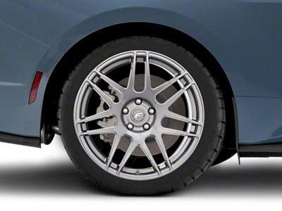 Forgestar F14 Monoblock Gunmetal Wheel; Rear Only; 19x11 (2024 Mustang)