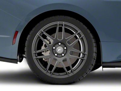 Forgestar F14 Monoblock Matte Black Wheel; Rear Only; 19x11 (2024 Mustang)