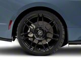 Forgestar F14 Monoblock Piano Black Wheel; Rear Only; 20x11; 56mm Offset (24-25 Mustang)