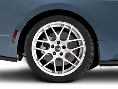 Forgestar F14 Monoblock Silver Wheel; Rear Only; 19x10; 42mm Offset (24-25 Mustang)