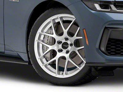 Forgestar F14 Monoblock Silver Wheel; 19x9.5; 29mm Offset (24-25 Mustang)