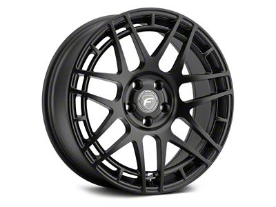 Forgestar F14C Semi Concave Satin Black Wheel; 18x8.5 (2024 Mustang EcoBoost w/o Performance Pack)