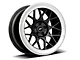 Forgestar S18 Black Machined Wheel; Rear Only; 19x11 (2024 Mustang)