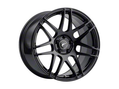 Forgestar F14 Gloss Black Wheel; 18x8.5; 25mm Offset (99-04 Mustang)