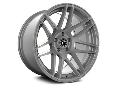 Forgestar F14 Drag Gloss Anthracite Wheel; Front Only; 17x5 (08-23 RWD Challenger w/o 6-Piston Front Calipers)