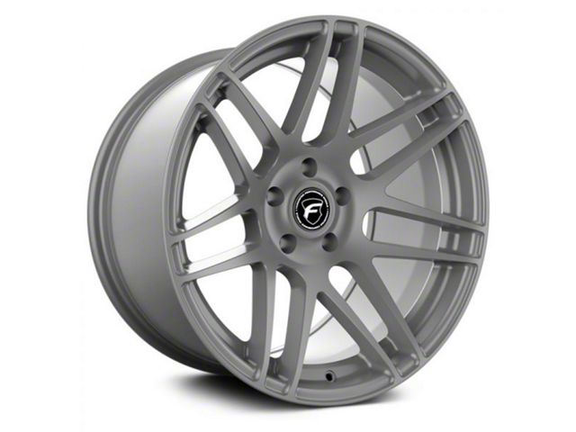 Forgestar F14 Drag Gloss Anthracite Wheel; Front Only; 18x5 (08-23 RWD Challenger)