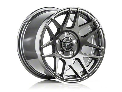 Forgestar F14 Gloss Anthracite Wheel; Rear Only; 20x11; 25mm Offset (08-23 RWD Challenger, Excluding Widebody)