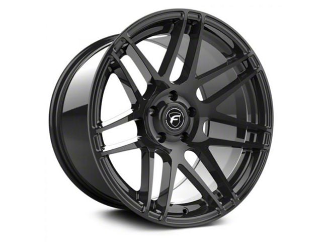 Forgestar F14 Satin Black Wheel; 20x9.5 (11-23 RWD Charger, Excluding Widebody)