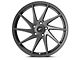Forgestar F10D Gunmetal Direction Wheel; Driver Side; 19x10 (05-14 Mustang)