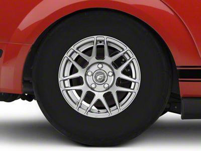 Forgestar F14 Drag Gunmetal Wheel; Rear Only; 15x10 (05-09 Mustang GT, V6)