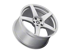 Forgestar CF5 Gloss Silver Wheel; Rear Only; 20x10.5; 40mm Offset (24-25 Mustang)