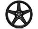 Forgestar CF5 Monoblock Matte Black Wheel; Rear Only; 19x10 (10-14 Mustang)