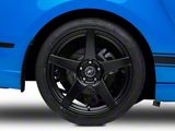 Forgestar CF5 Monoblock Matte Black Wheel; Rear Only; 19x10 (10-14 Mustang)