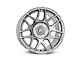 Forgestar F14 Drag Gunmetal Wheel; Rear Only; 15x10 (10-14 Mustang GT, V6)