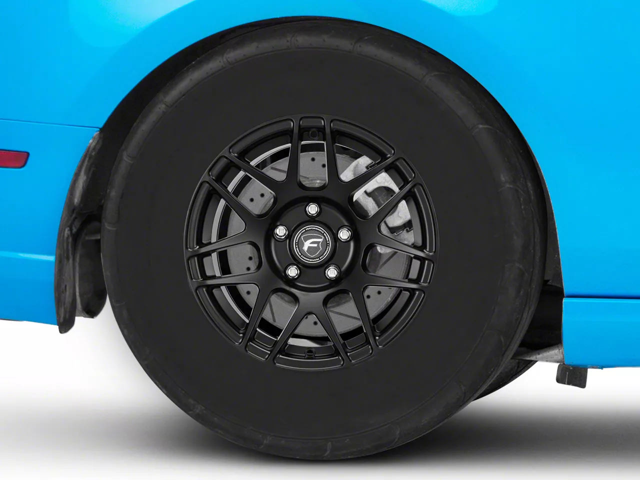 RTR Mustang Tech 7 Gloss Black Wheel; 19x9.5; 33mm Offset