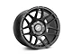 Forgestar F14 Drag Matte Black Wheel; Rear Only; 15x10 (10-14 Mustang GT, V6)