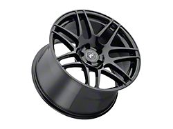 Forgestar F14 Gloss Black Wheel; Rear Only; 19x11; 56mm Offset (24-25 Mustang GT, EcoBoost)