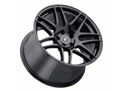 Forgestar F14 Gloss Black Wheel; Rear Only; 20x10.5; 40mm Offset (24-25 Mustang)
