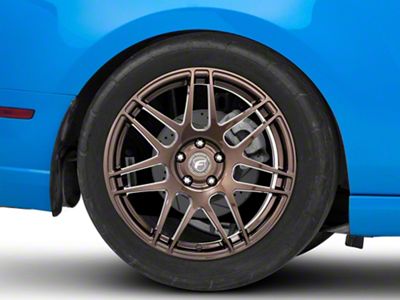 Forgestar F14 Monoblock Bronze Burst Wheel; Rear Only; 19x11; 56mm Offset (10-14 Mustang)