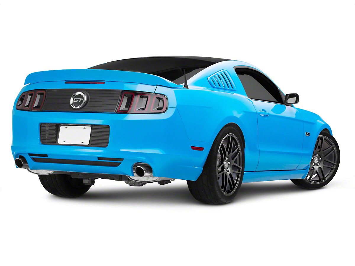 Forgestar Mustang F14 Monoblock Deep Concave Gunmetal Wheel; Rear 