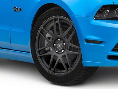 Forgestar F14 Monoblock Matte Black Wheel; 19x9 (10-14 Mustang)