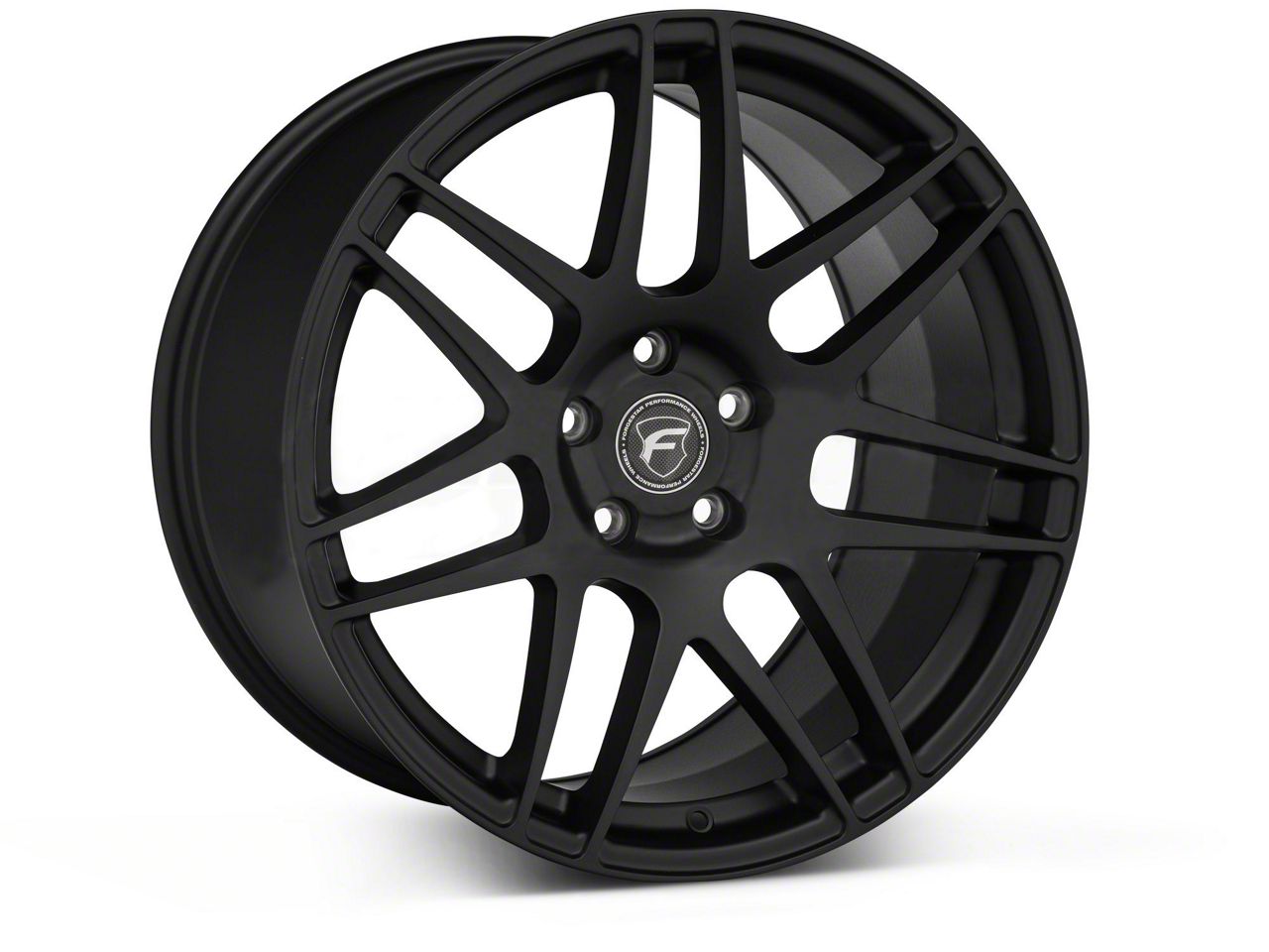 Forgestar Mustang F14 Monoblock Matte Black Wheel; 19x9; 35mm