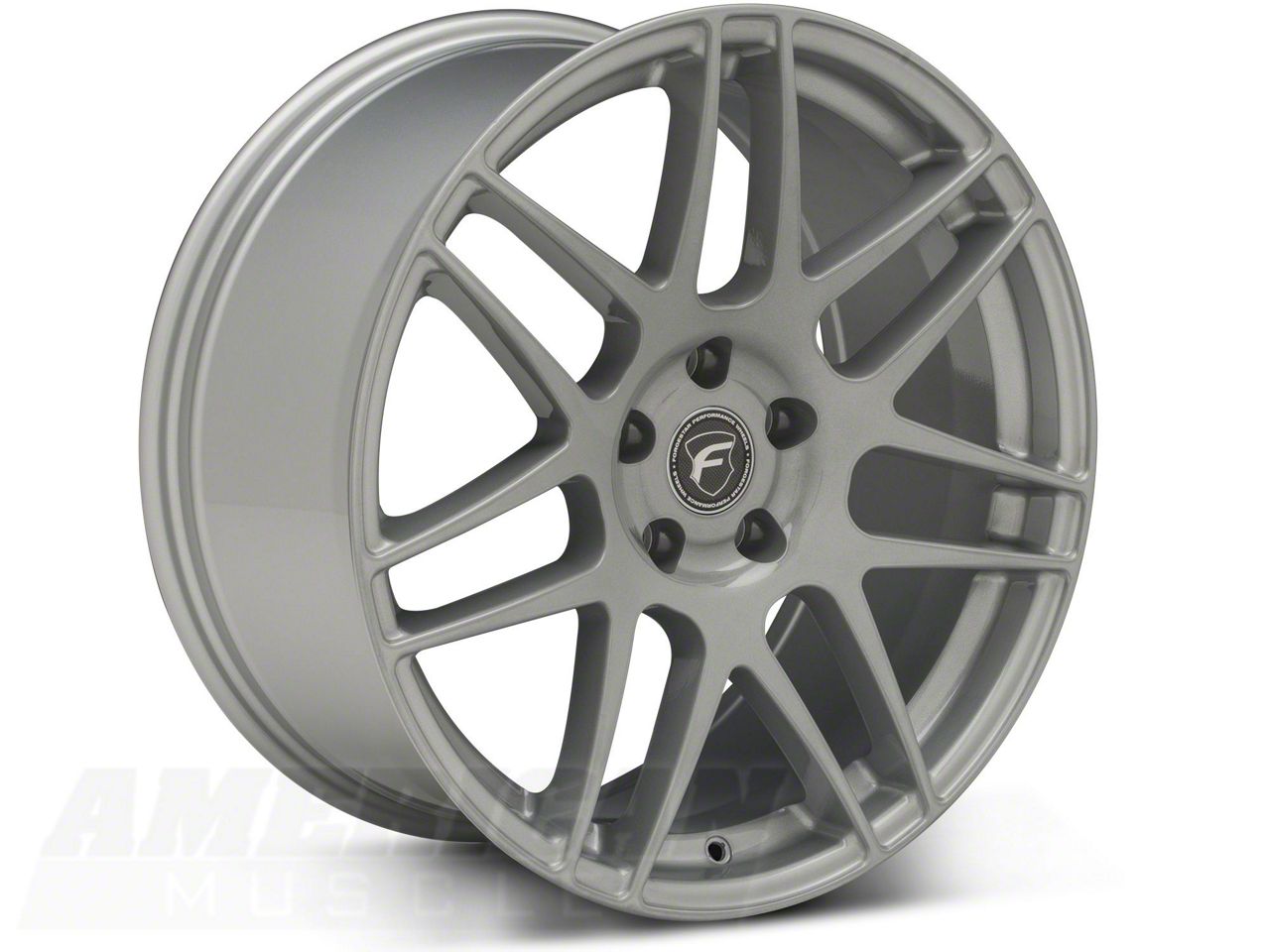 2025-25 秋冬新作  ハイブランドの Forgestar Mustang F14 Monoblock Silver Wheel; 19x9.5; 29mm パーツ