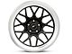 Forgestar S18 Black Machined Wheel; Rear Only; 19x11 (10-14 Mustang)