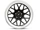 Forgestar S18 Black Machined Wheel; Rear Only; 19x11 (05-09 Mustang)