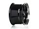 Forgestar D5 Drag Black Machined Wheel; Rear Only; 18x10 (05-09 Mustang)