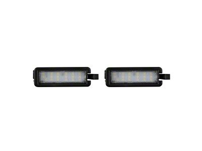 Form Lighting LED License Plate Lights; Clear (15-18 Challenger)