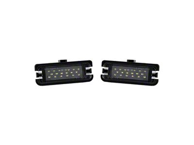 Form Lighting LED License Plate Lights; Clear (15-25 Mustang)
