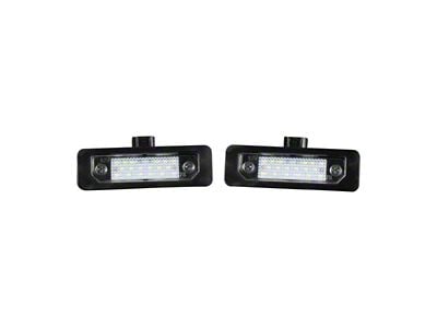 Form Lighting LED License Plate Lights; Clear (10-14 Mustang)