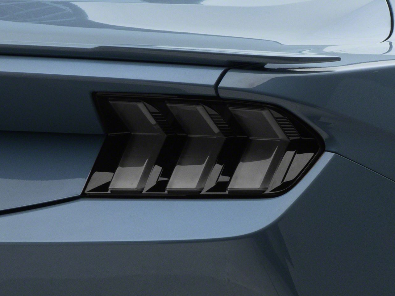 Form Lighting Mustang LED Tail Lights; Black Housing; Smoked Lens