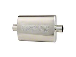 FP Performance Street Series Center/Center Chambered Muffler; 2.50-Inch Inlet/2.50-Inch Outlet (Universal; Some Adaptation May Be Required)