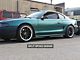 FR500 Style Gloss Black with Machined Lip Wheel; 18x9 (94-98 Mustang)