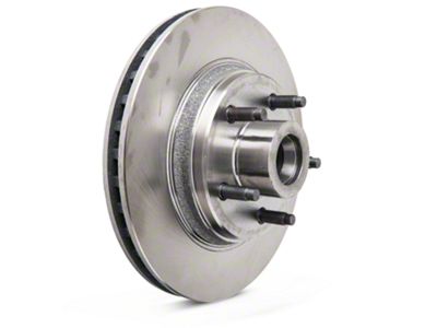 Replacement 5-Lug Rotor; Front (84-86 Mustang SVO; 79-93 Mustang w/ 5-Lug Conversion)