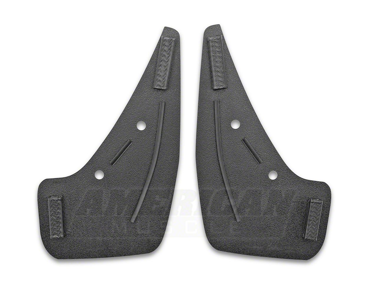 SpeedForm Mustang NoDrill Splash Guards; Front 73036 (1014 Mustang