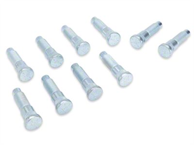 Front Wheel Stud; 0.589-Inch Knurl (87-93 Mustang)