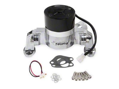 Frostbite Electic Water Pump; 35GPM; Polished (97-03 Corvette C5)