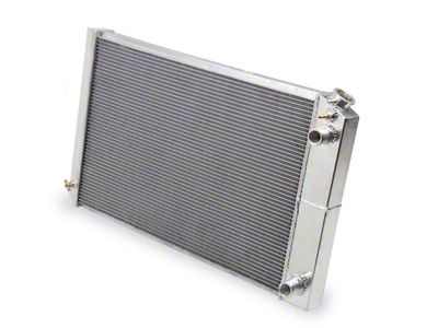 Frostbite Aluminum Radiator; 3-Row (79-93 Mustang w/ LS Swap)