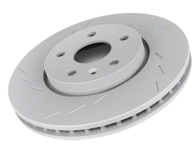 Frozen Rotors Slotted Rotor; Front Driver Side (16-24 Camaro LS & LT w/ 4-Piston Front Calipers; 20-24 Camaro LT1)